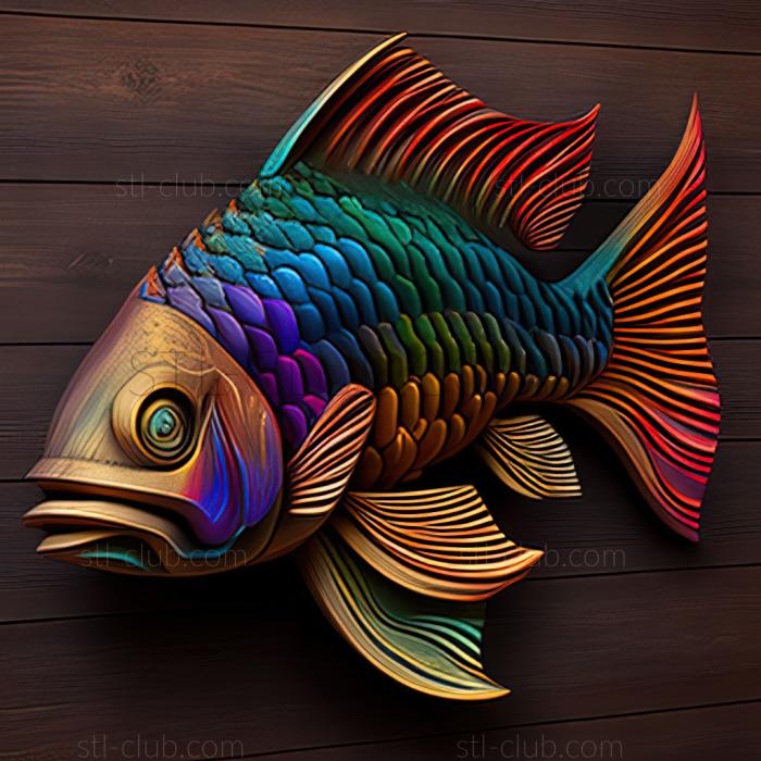 st Rainbow melanotenia Maccallocha fish